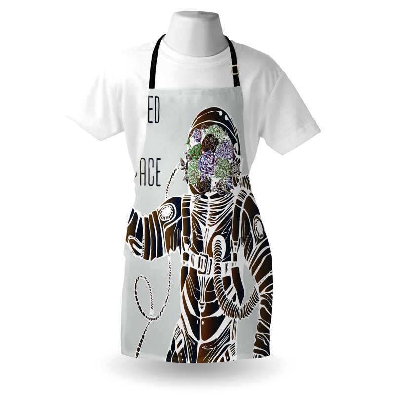 No Pattern Bib Apron
