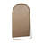 Iron Arch Retro Full Length Mirror With Supporting Feet, For Living Room, Bedroom (Gold)
