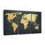 «Adventure Awaits World Map», reproduction sur toile-92760618