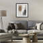 «Neutral & Gray Abstraction», reproduction sous verre encadrée par Amber Sterling-915884523-915884521