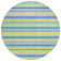 Kinslee Washable Striped Indoor / Outdoor Rug
