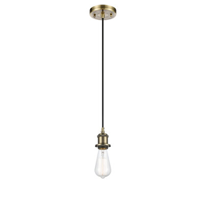Luminaire suspendu 1 lumière à une cloche