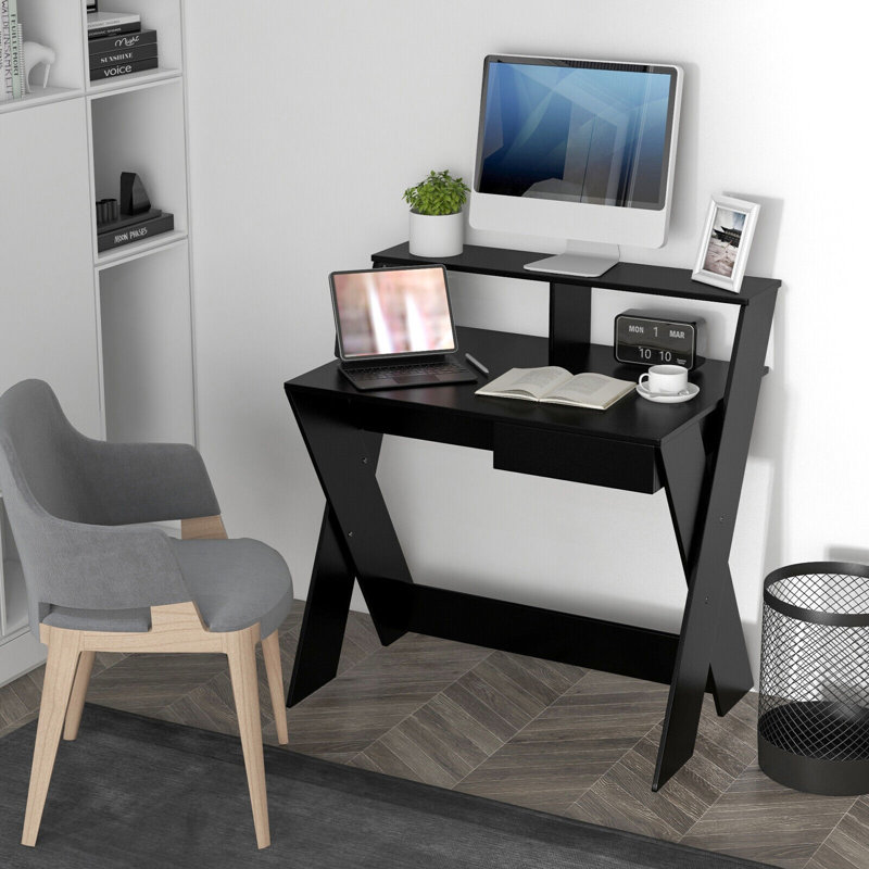 Bureau rectangulaire l 35,5 po Asanti, Noir