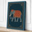 Ceremonial Elephant Eclectic - Wrapped Canvas-1666914553-1666914530