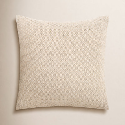 Hemlen Textured Wool Throw Pillow