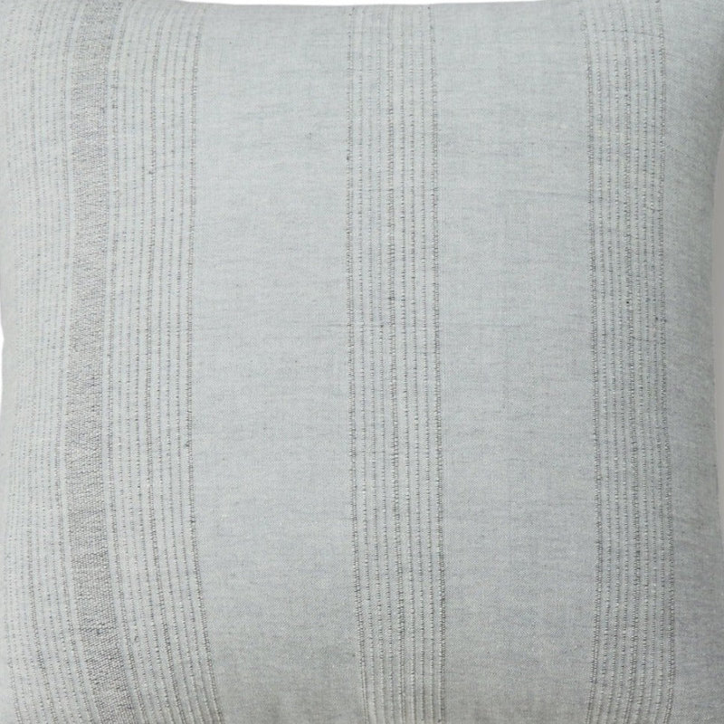 Cotton Throw Pillow, Gray