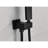 Ceiling Mounted Shower - Versatile Selection Matte Black Mount Shower, Brass & Stainless Steel, Jet-127368585