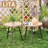 Solid Wood Tray Top End Table