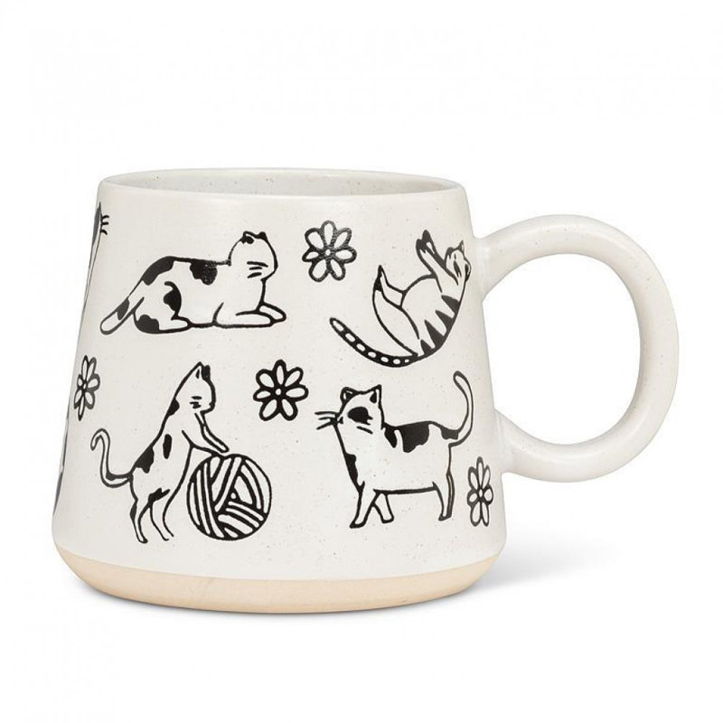 Assorted Cats Print Mug