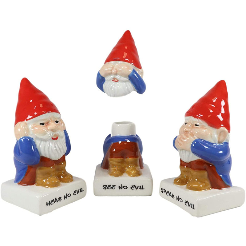 Les gnomes magiques de Trinx dans See Hear Speak No Evil