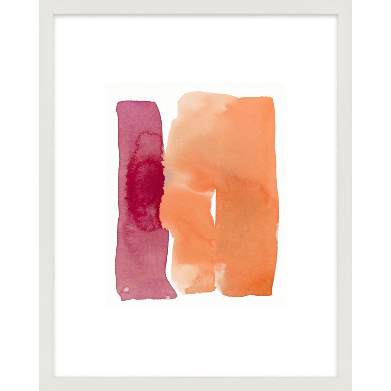 Citrus Splash 1 Painting by Jacques Pilon, 38" H x 30" W, White