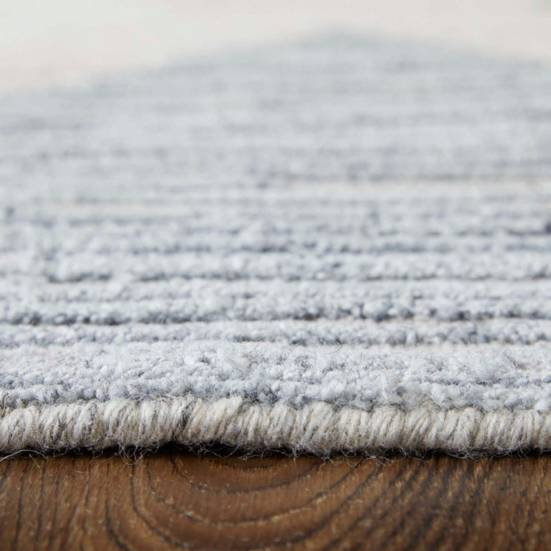 Elias Modern Diamond Ivory Area Rug, Rectangle 3'6" x 5'6"