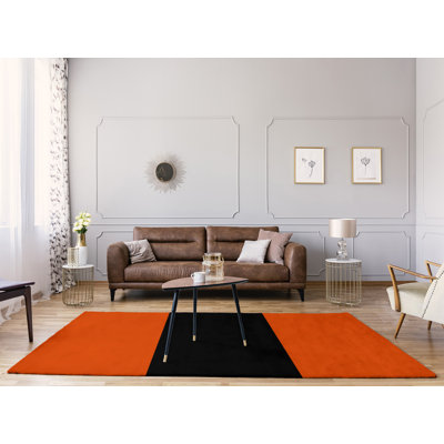 Chenille Striped Indoor Rug