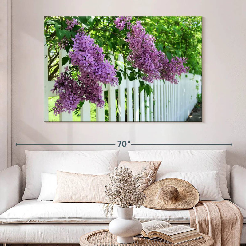 Clôture Harnek lilas, H 34 po x l 51 po