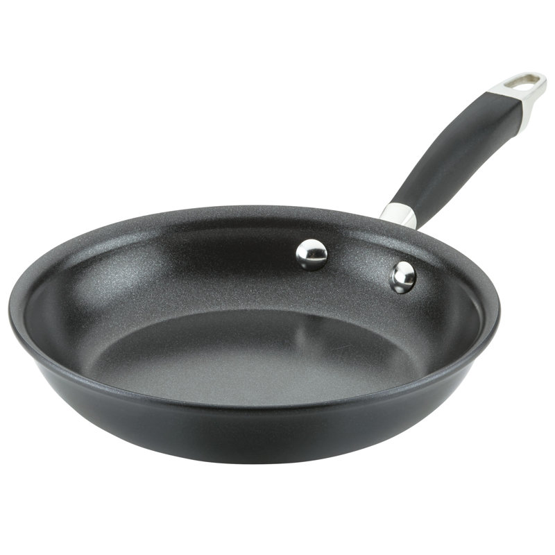 Anolon Advanced Home Hard Anodized Nonstick Frying Pan / Skillet, Black, 8.5"