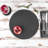 Argon Tableware - Round Slate Coasters - 10cm