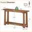 Console en bois massif Farmhouse