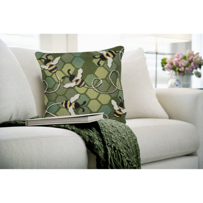 Coussin décoratif intérieur / extérieur Marina Bee Free