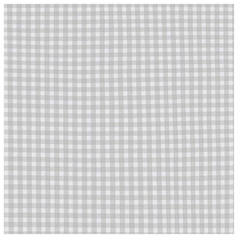 Gray Gingham Checkered Double Sided Throw Pillows, 20 x 20 inches