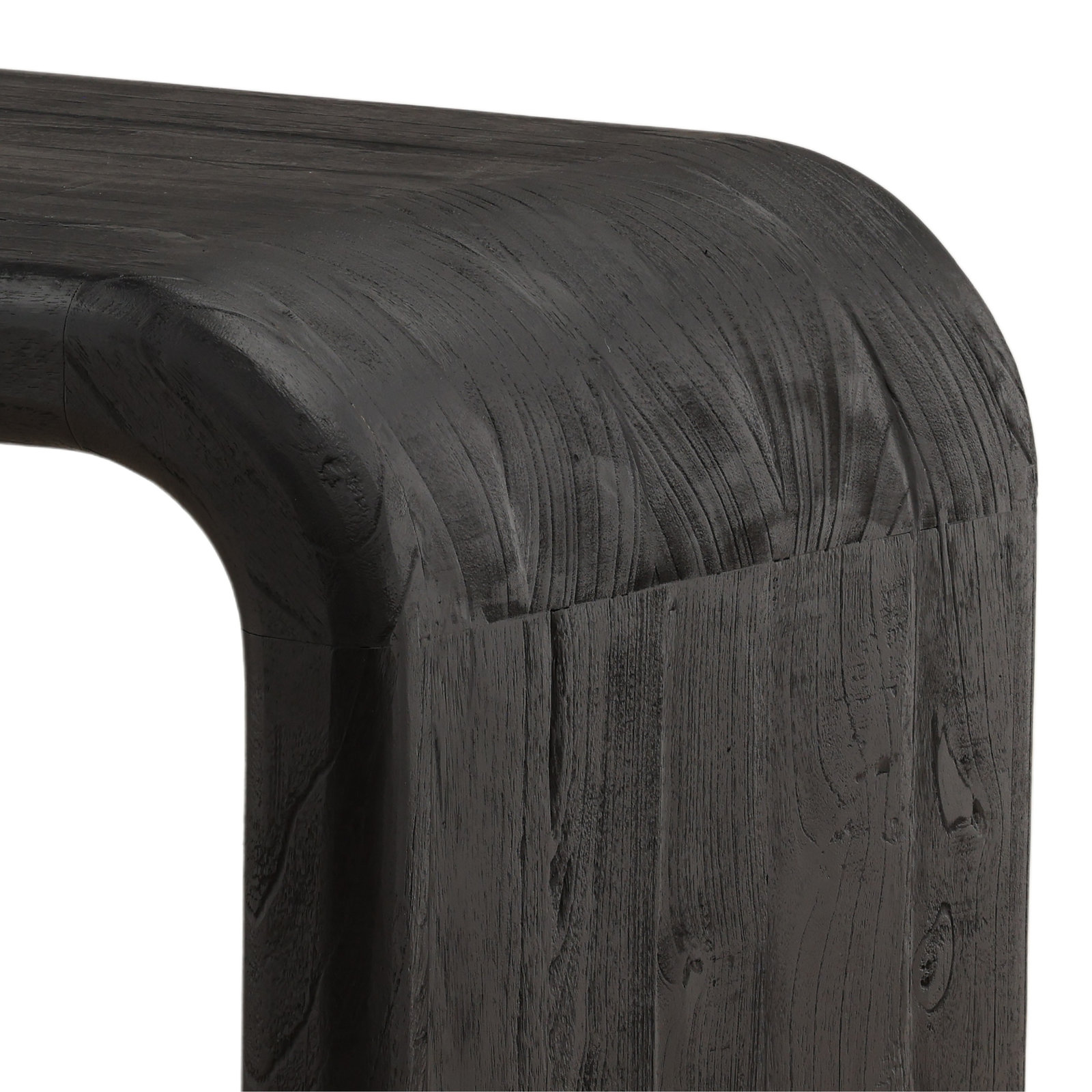 Alaina 55" Writing Desk, Black