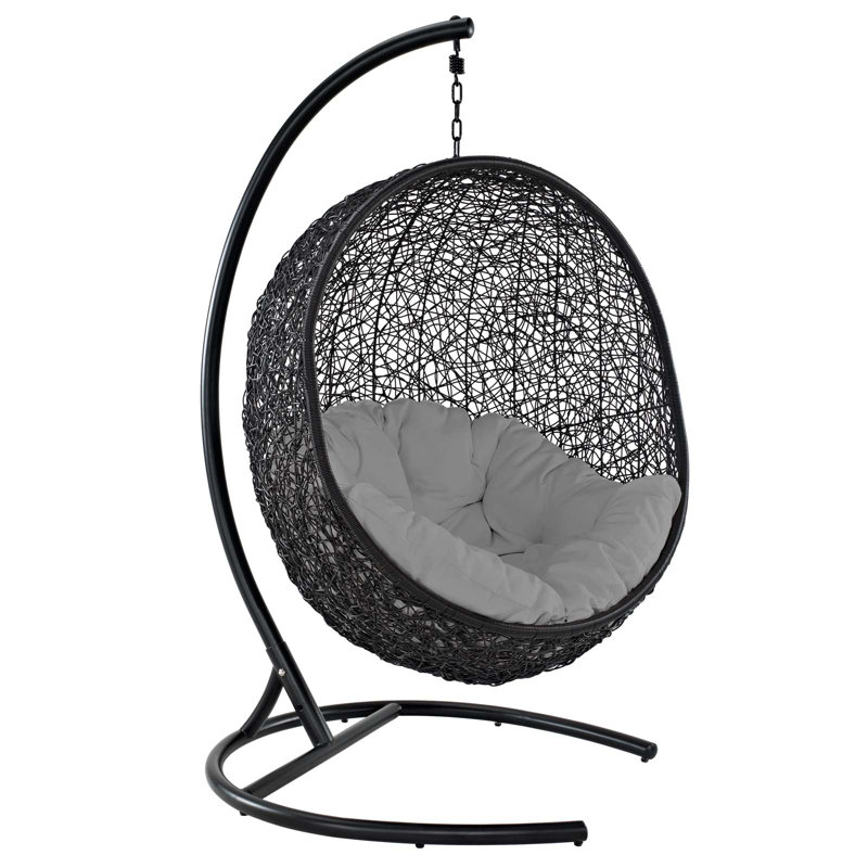 Chaise suspendue d'extérieur Encase de Modway, gris