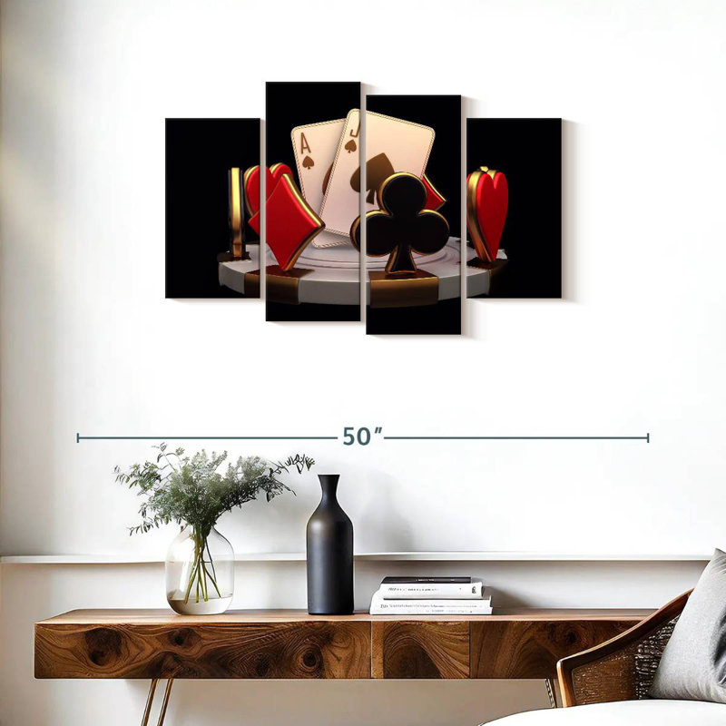 Senne Blackjack Concept, 22" H x 36" W