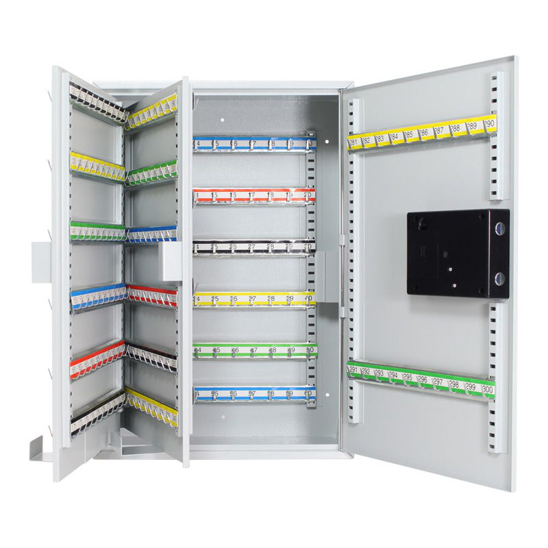 Metal Wall Organizer with Key Hooks