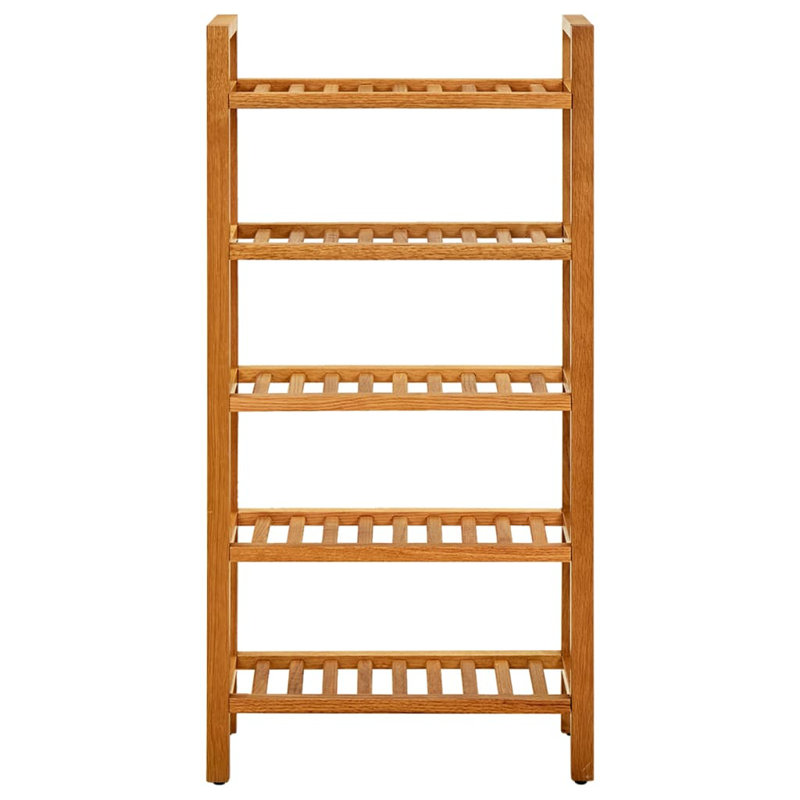 Solid Wood Shoe Rack, 39.4"H x 19.7"W x 10.6"D