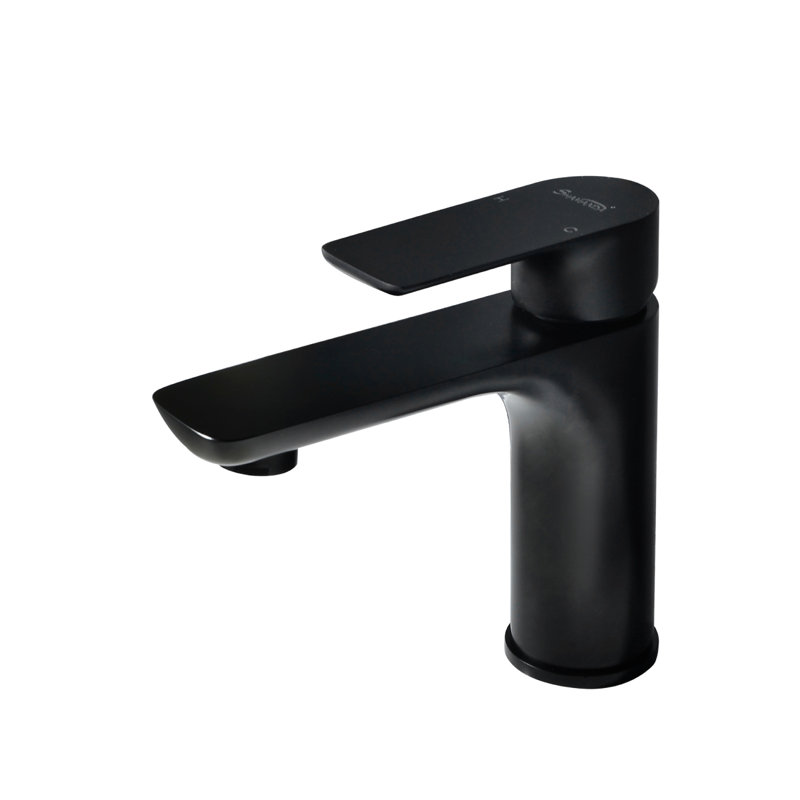 Bathroom Faucet, Black, 1.8