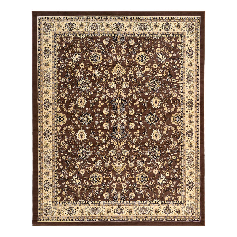 Hanan Floral Indoor Rug, Rectangle 7'10" x 10'