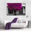«Vivid House Tree Pop», reproduction sur toile-1365752725