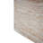 Outdoor/Indoor Square Travertine Lightweight Concrete Side Table