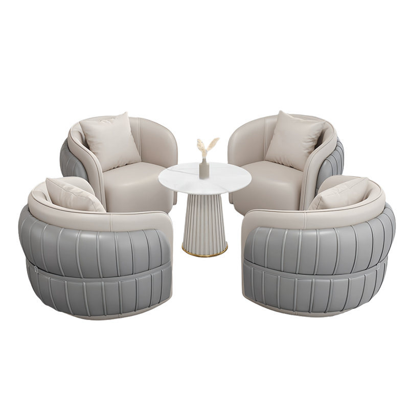 Waverly, Gray/Off-White