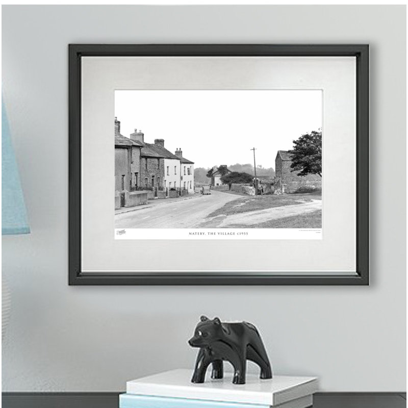 Nateby, The Village C1955 - Single Picture Frame Print, 60cm H x 80cm W x 2.3cm D