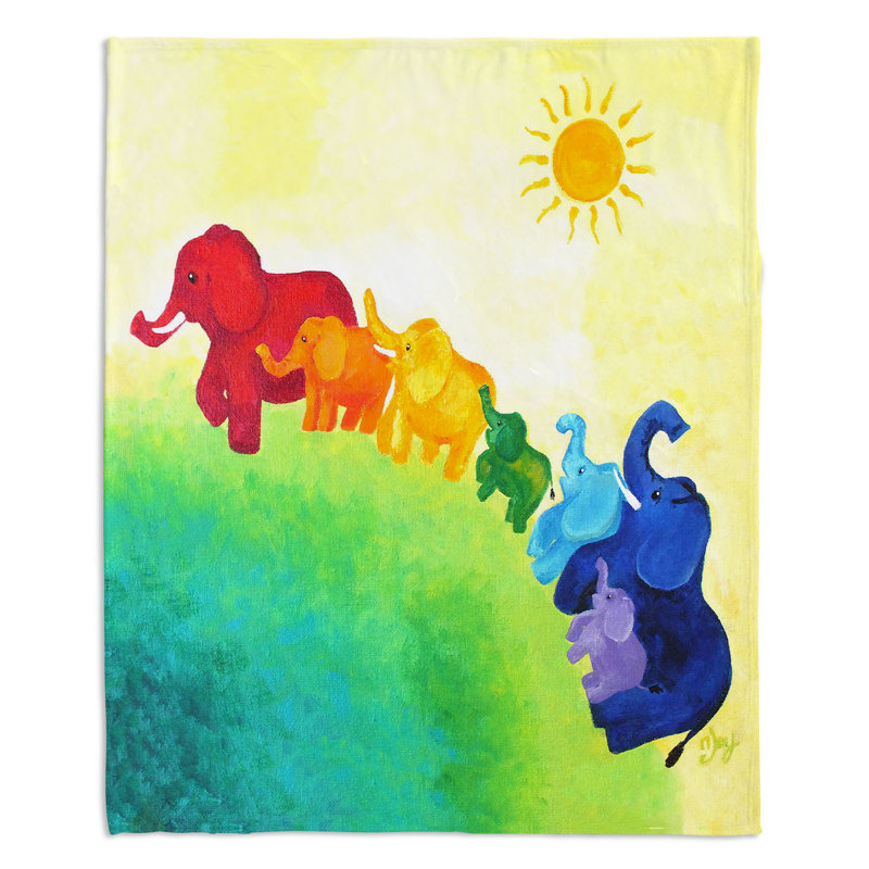 Hand Woven Throw Blanket, 68" x 80"