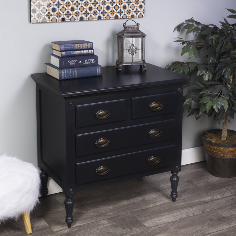 Easterbrook 4 Drawer Chest, Off-White
