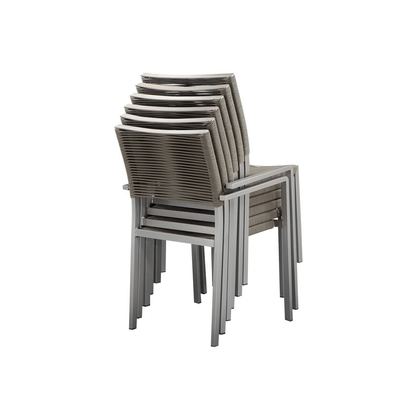 Bella 7 Piece Dining Set, Gray