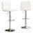 Sachel Swivel Faux Leather Adjustable Hydraulic Bar Stool Dining Chair, 2pcs-1595424701