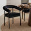 Ensemble de salle à manger extensible moderne de 47 à 83 po avec 4 ou 6 fauteuils Modern-48897138-48897101