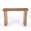 Console de ferme en bois de manguier, canapé de 45 po d'épaisseur, salon minimaliste étroit (miel)-289674547
