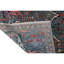 Hand Knotted Wool Area Rug in Blue