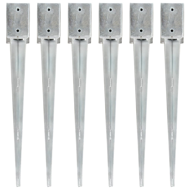 Rhinebeck Silver Metal Mounting System, 75cm H x 9cm W x 9cm D