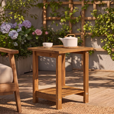 Table d'appoint d'extérieur Candrice