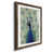 Papier, cadre noyer