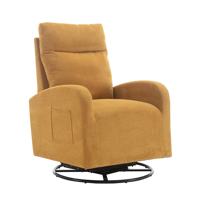 Fauteuil inclinable manuel pivotant l 27,95 po, Jaune