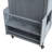 Farmhouse Rolling Outdoor Kitchen Cart, Solid Wood Frame with Stainless Steel Top, Spice Rack, Towel Rack, Lockable Wheels & Multi-Functional Storage for Patio, Backyard BBQ & Kitchen-129384476