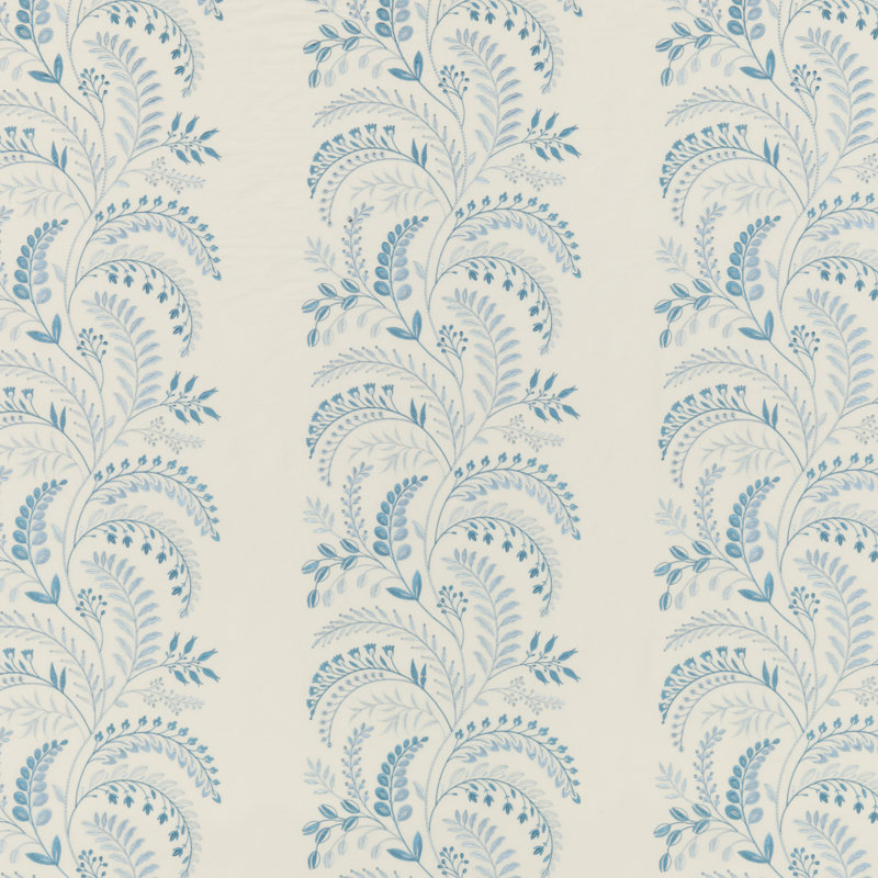 Signature Prints Pennington Fabric, Soft Blue