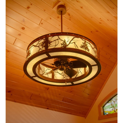 Jamantha 30'' Ceiling Fan with Light Kit