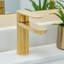 Robinet de salle de bain monotrou avec drain Lulani Yasawa-50297518