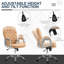 Chaise de bureau en molleton Teddy-121102548